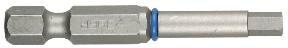 Кованые торсионные биты ЗУБР HEX4 50 мм 2 шт Cr-Mo с намагниченным шлицем и отверстием для подвеса