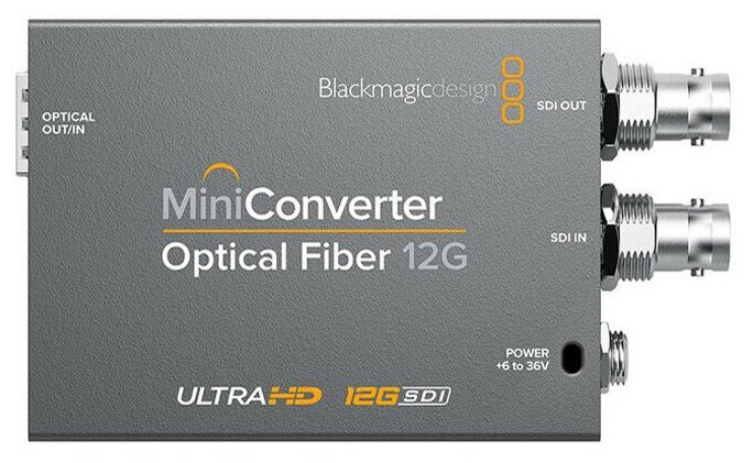 Конвертер Blackmagic Mini Converter Optical Fiber 12G