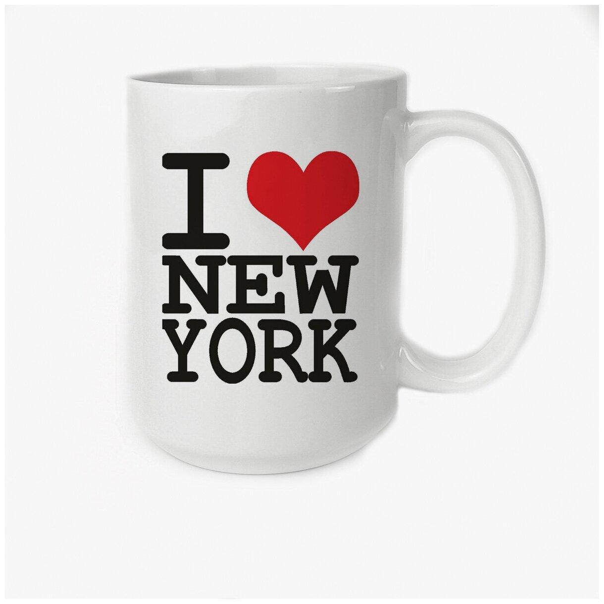 Кружка 450мл Путешествия I love New York