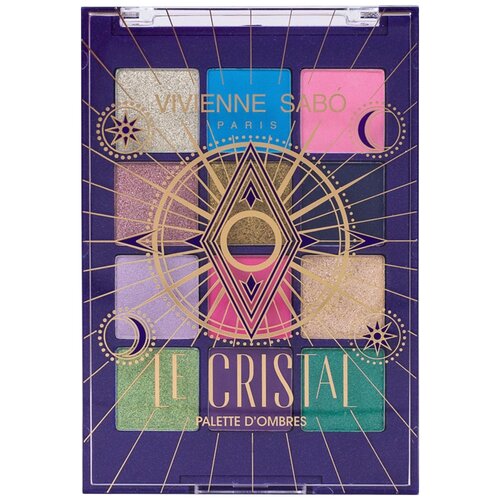 Vivienne Sabo палетка теней Le Cristal, 9.6 г