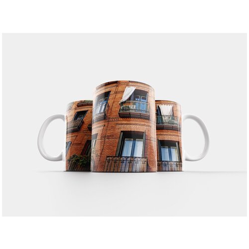 фото Кружка "город, мадрид, испания" 320 мл lotsprints