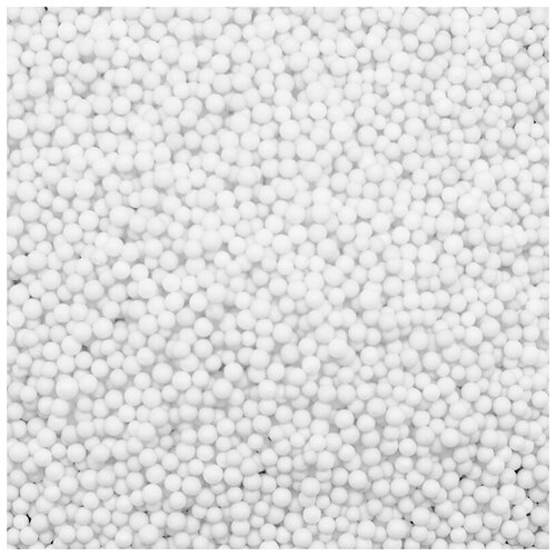 фото Шарики пенопласт, белый, 2-4 мм, 500 мл. волна веселья