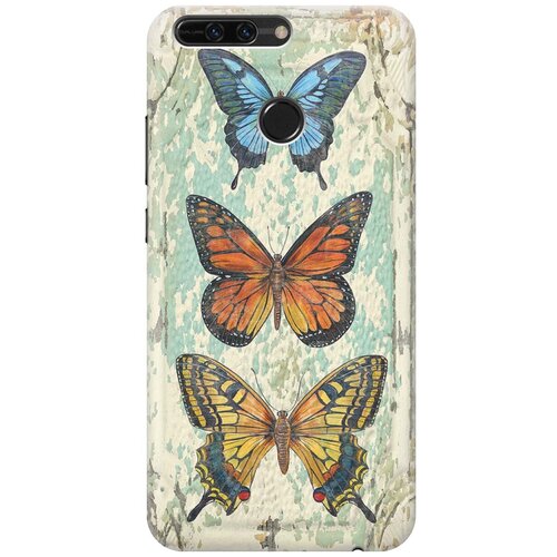 фото Re:pa накладка transparent для sony xperia l1 с принтом "три бабочки"