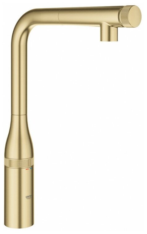 Смеситель для кухни (мойки) GROHE Minta SmartControl 31615GN0, золотой [31615GN0]