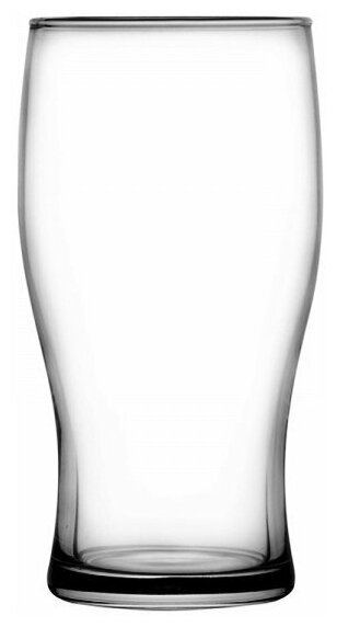 Бокал для пива 0570 мл  стаканы для пива пивной стакан прозрачный
