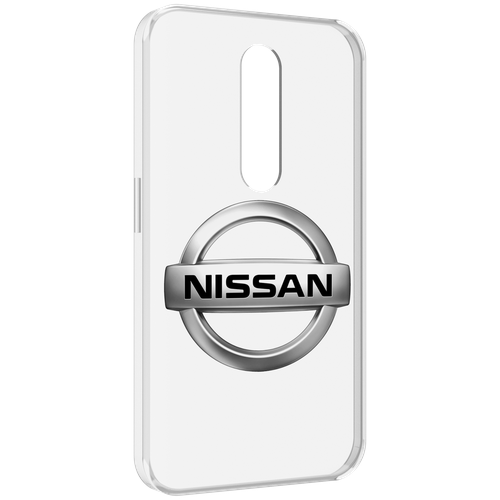 Чехол MyPads nissan-ниссан-3 мужской для Motorola Moto X Force (XT1585 / XT1581) задняя-панель-накладка-бампер