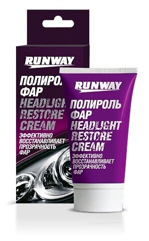 Полироль фар RUNWAY RW0501 50мл