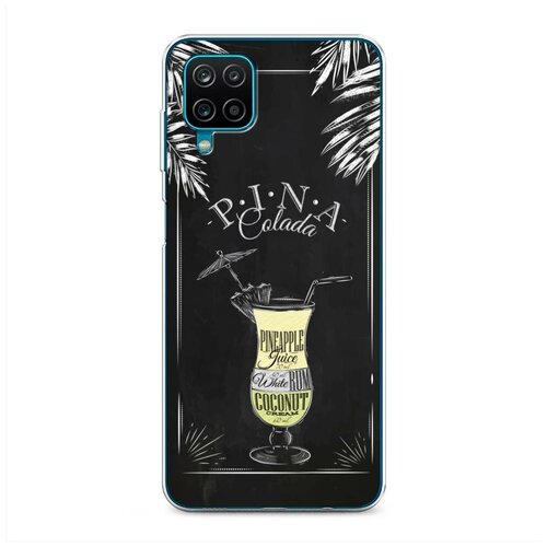 фото Силиконовый чехол "pina colada" на samsung galaxy a12 / самсунг галакси а12 case place