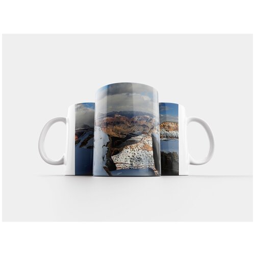 фото Кружка "большой каньон, зима, каньон" 320 мл lotsprints