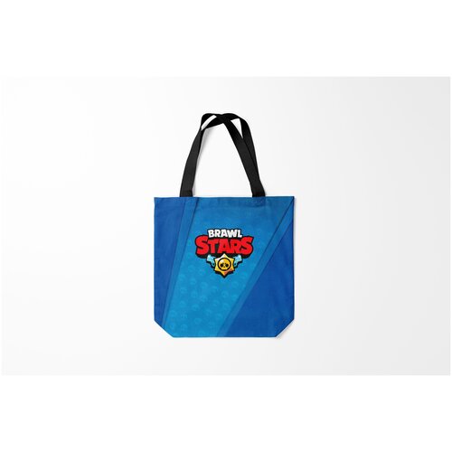 фото Сумка-шоппер / 40х40 см / геймерам / brawl stars burnettie