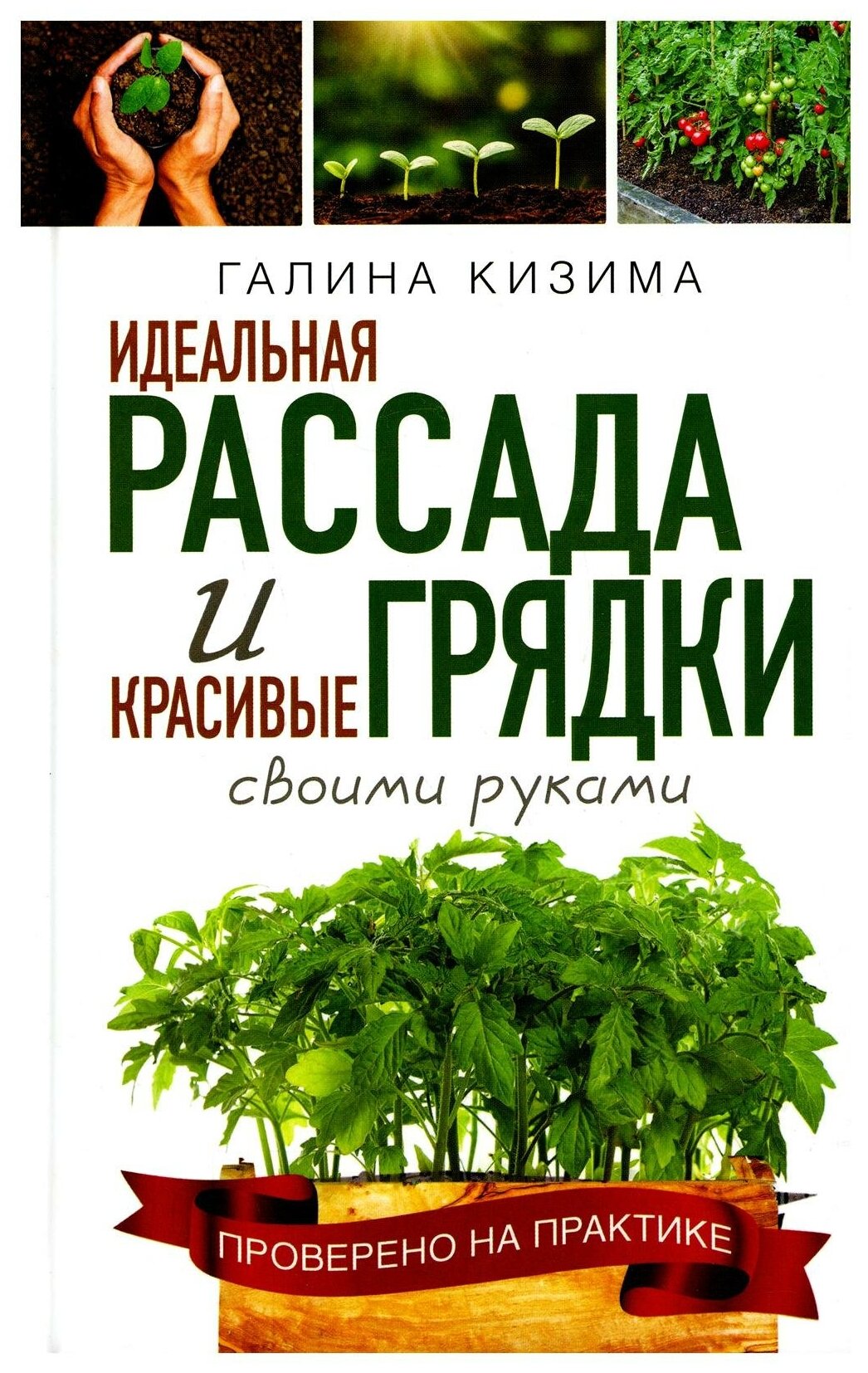 Идеальная рассада и красивые грядки своими руками Книга Кизима Галина 12+