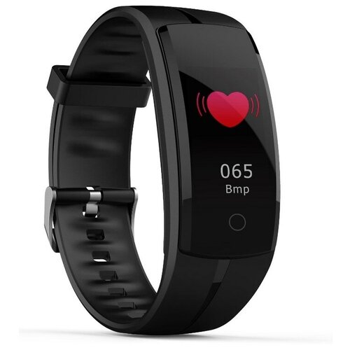 Умный фитнес браслет с измерением давления QS100 чёрный 195000₽