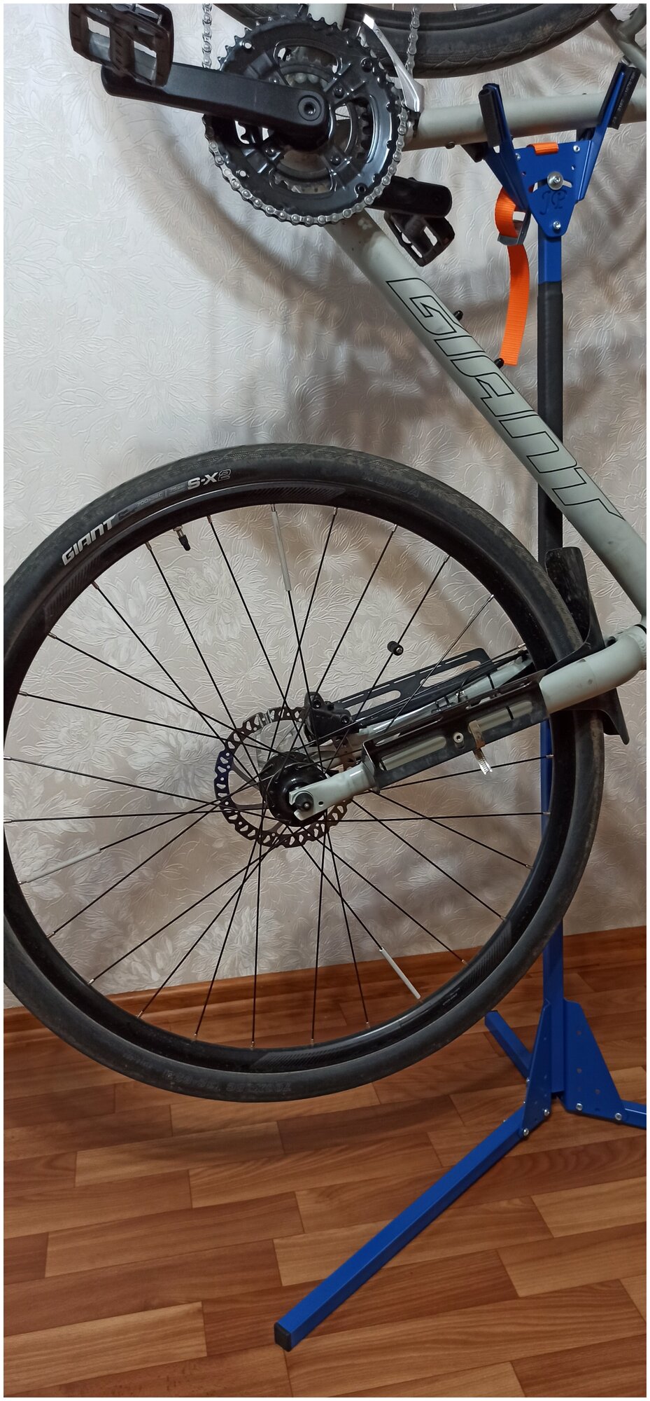 Стойка для ремонта и хранения велосипеда JP.01.03 (цвет серый)