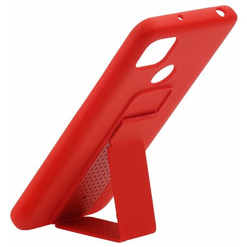 Чехол на Xiaomi Redmi 9C Kruche Magnetic Stand Red