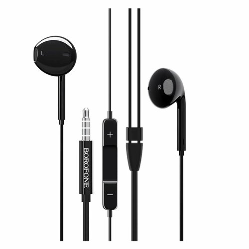 Наушники-гарнитура Borofone Borofone BM30 Jack 35mm черный 99600₽