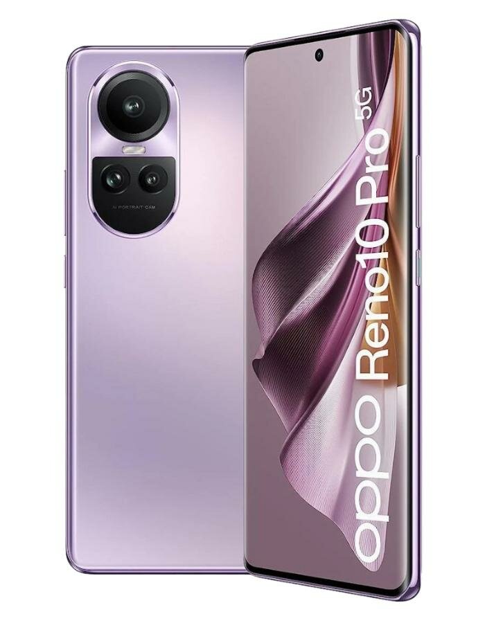 Oppo Reno 10 Pro 5G 12/256Gb Glossy Purple (Фиолетовый) (Global) 2Sim