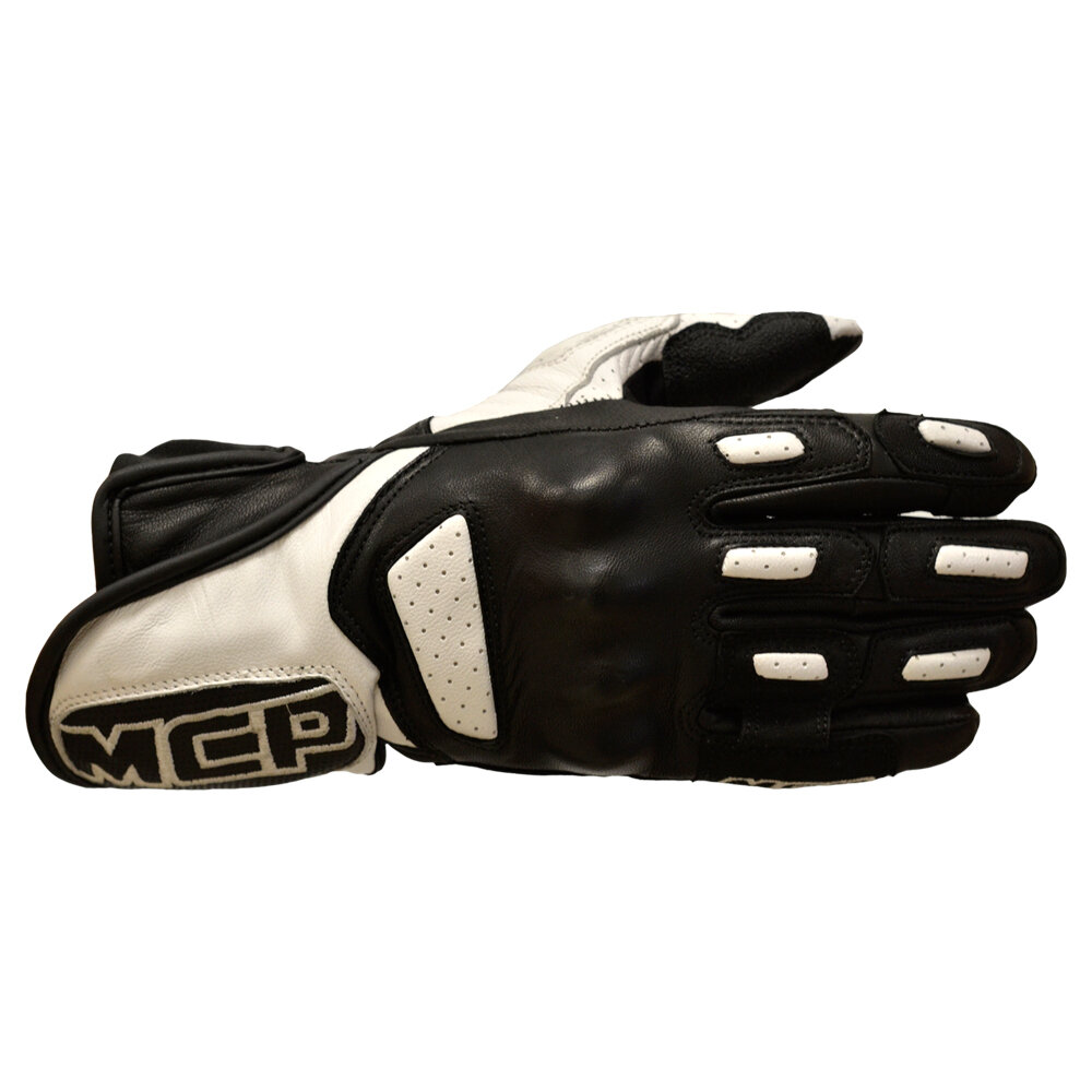 Мотоперчатки спортивные Prime MCP черно-белый Black-White 2020 L