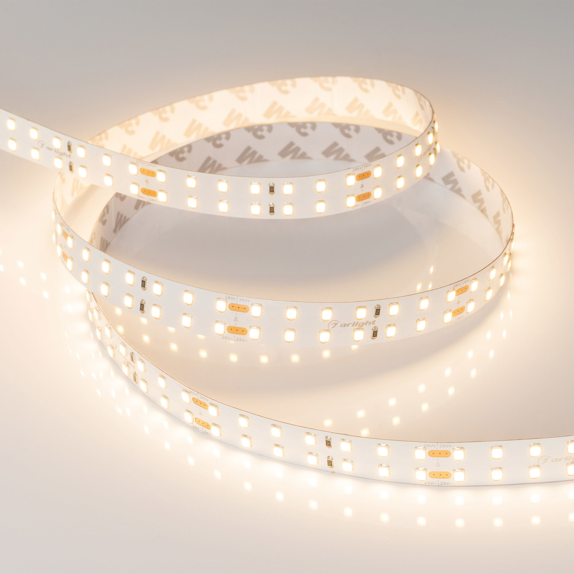 RT 2-5000 Warm2700 2x2 019091(B) Светодиодная лента 24В (2835, IP33, 980 LED, LUX, 5 м) Arlight - фото №10