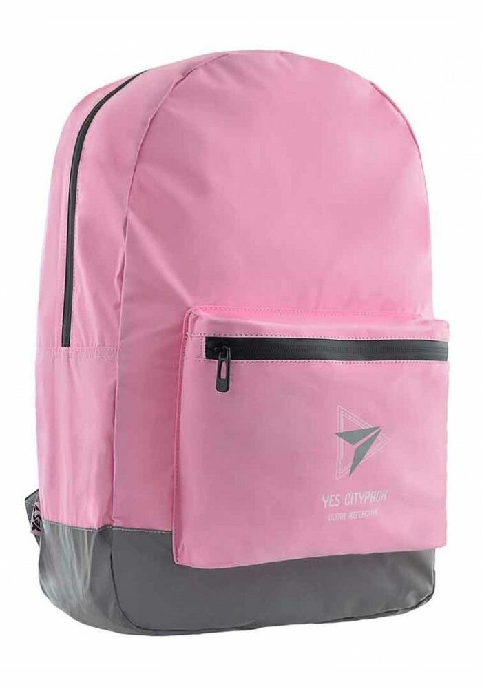 Городской рюкзак YES Ultra Reflective T-66 Pink, 45*31*14 см