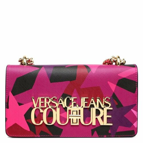 Сумка кросс-боди Versace Jeans Couture, фуксия