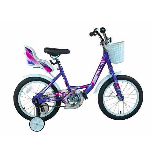 Велосипед детский Stels 16 Flyte C 2024 года сиреневый детский велосипед flyte c 16 z012 11 морской волны