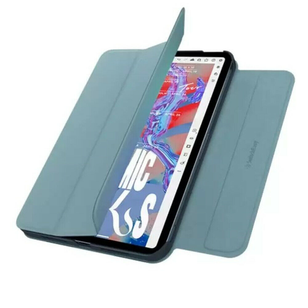 Чехол-книжка SwitchEasy Origami+ Folio Case с держателем для Apple Pencil для iPad mini 6 (2021) Exquisite Blue