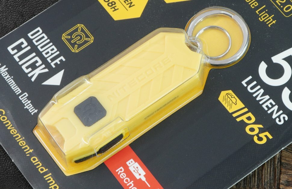 Фонарь-брелок Nitecore Tube V2.0 Lemon З/У USB