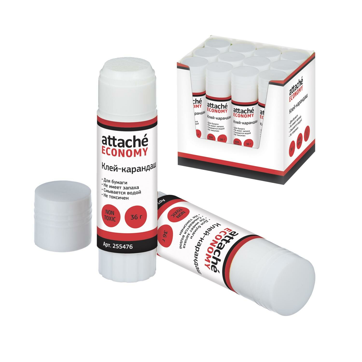 фото Attache клей-карандаш Economy 36 г 255476
