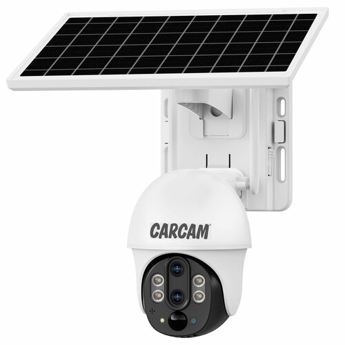 3G4G-камера CARCAM 3MP Solar Outdoor PTZ 10xZoom Dual Lens Camera V380P9DL-4G 7499₽