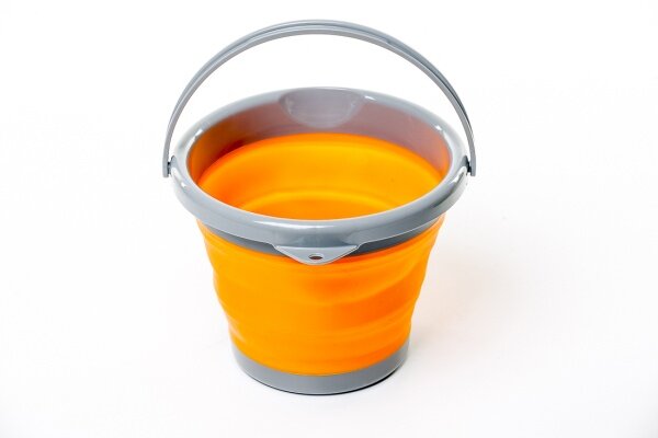 Туристическая посуда Tramp ведро складное силиконовое 5л (TRC-092 Orange)