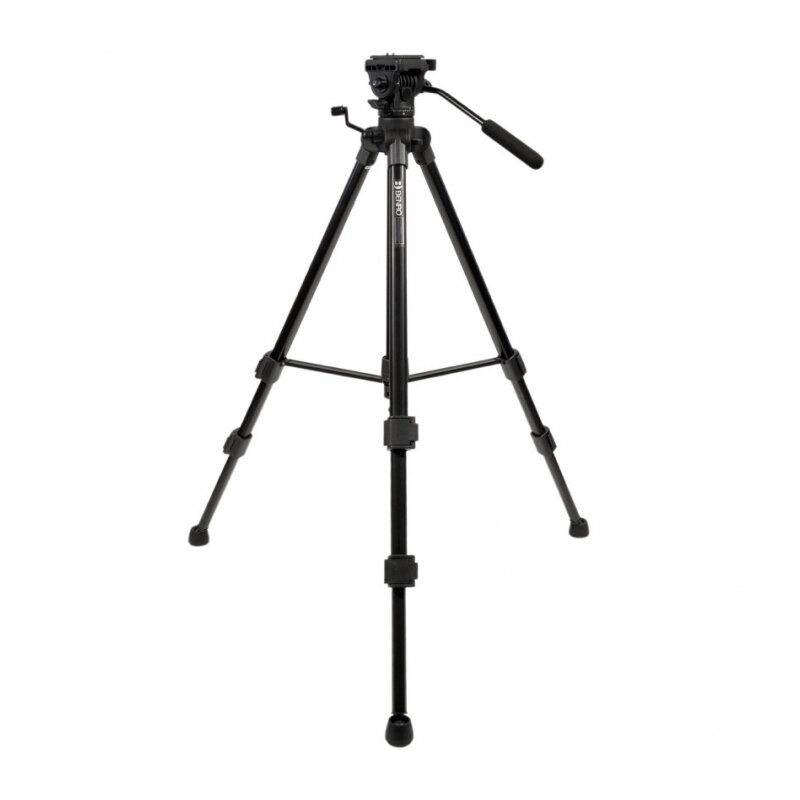Benro T980EX+MH2N штатив c видеоголовой и держателем для смартфона — фото 1