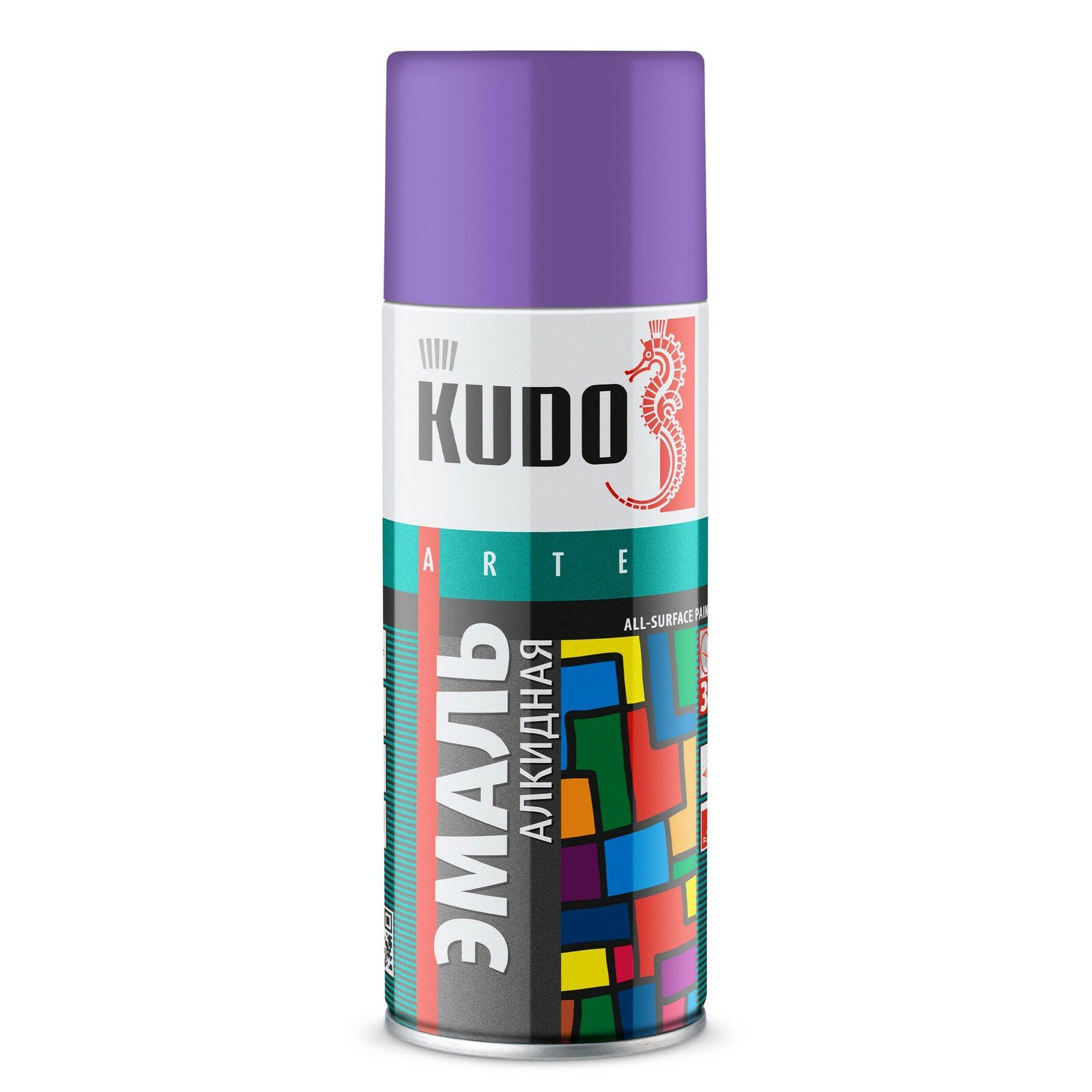 Краска KUDO сиреневая 520 мл аэрозоль