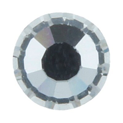 Стразы клеевые PRECIOSA Crystal, 6,5 мм, стекло, 144 шт, в пакете, белый (438-11-612 i)