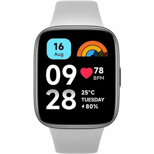 Часы Xiaomi Redmi Watch 3 Active Global серый