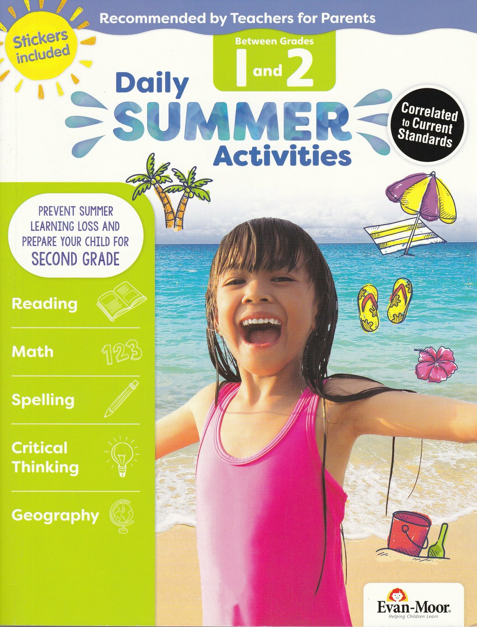 Daily Summer Activities Grades 1-2 Activity Book - фото №1