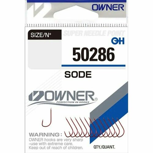 крючок owner 50286 09 Крючки Owner 50286 № 09 (12шт) Sode