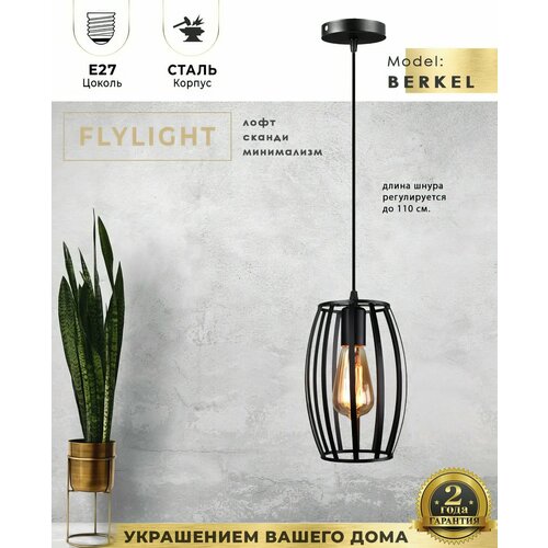 Подвесной светильник Люстра подвесная FLYLIGHT в стиле лофт 1400₽