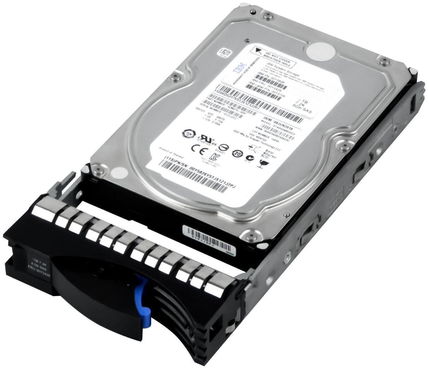 Жесткий диск IBM 90Y8572 2TB 3.5" 6G SAS 7.2K 90Y8573 90Y8576