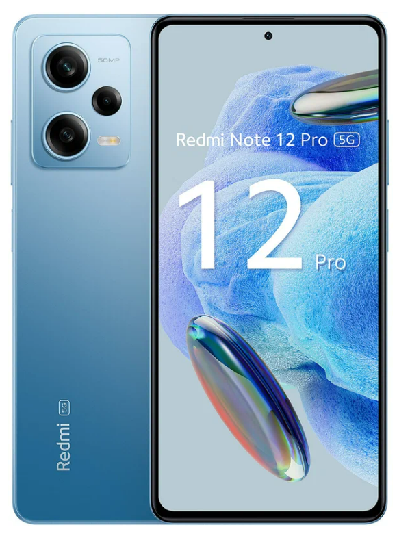 Смартфон Xiaomi Redmi Note 12 Pro 5G 8/128 ГБ Global, Dual nano SIM, голубой