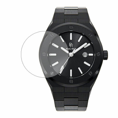 Скрин Мобайл защитный экран для часов Paul Rich Baron's Black 42 mm из гидрогелевая плёнка прозрачная