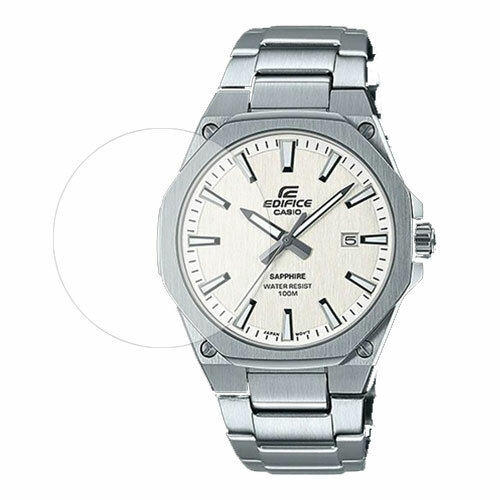 Скрин Мобайл защитный экран для часов Casio EFR-S108D-7AV из гидрогелевая плёнка прозрачная