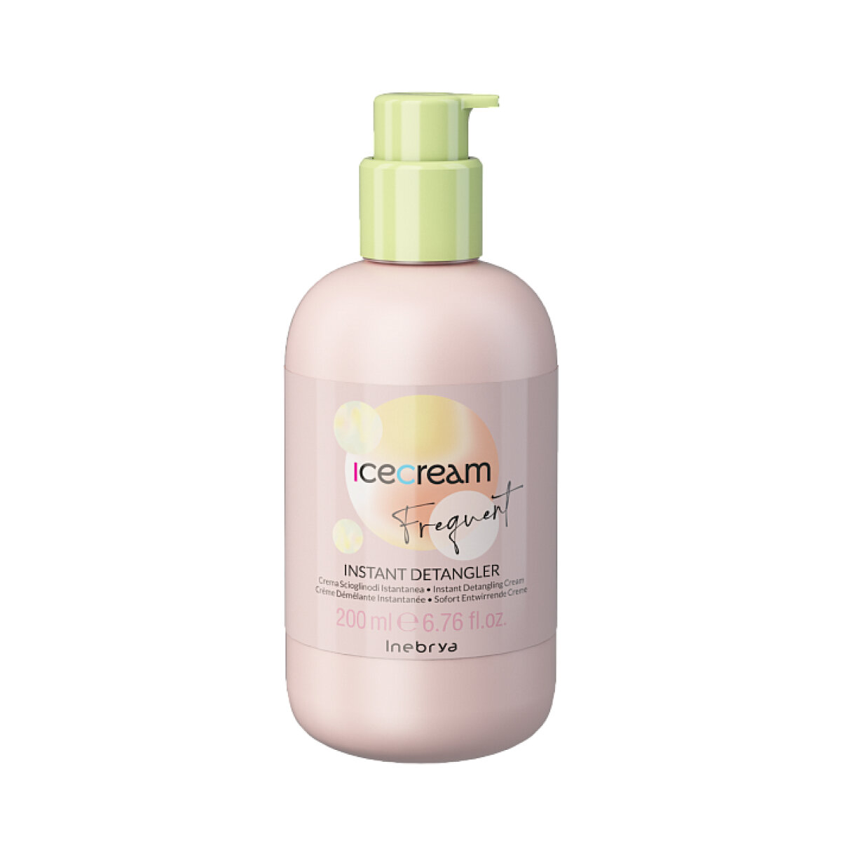 Несмываемый кондиционер - распутыватель для волос Inebrya Ice Cream Frequent Instant Detangler, 200 мл