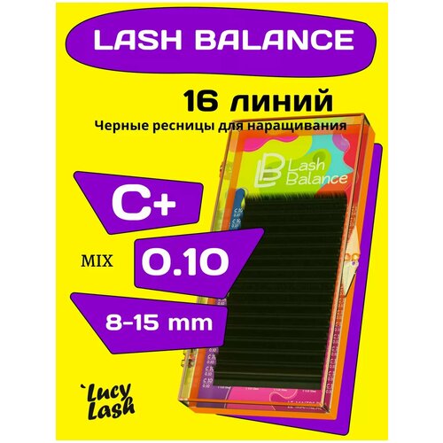 Le Maitre ресницы Lash Balance C 010 8-15 мм 358₽