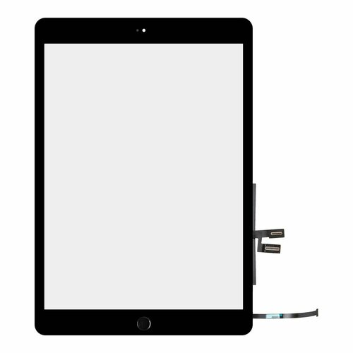 Тачскрин для Apple iPad 7/8 10.2 (A2197/A2198/A2200/A2428/A2429/A2270) + черная кнопка HOME (черный)