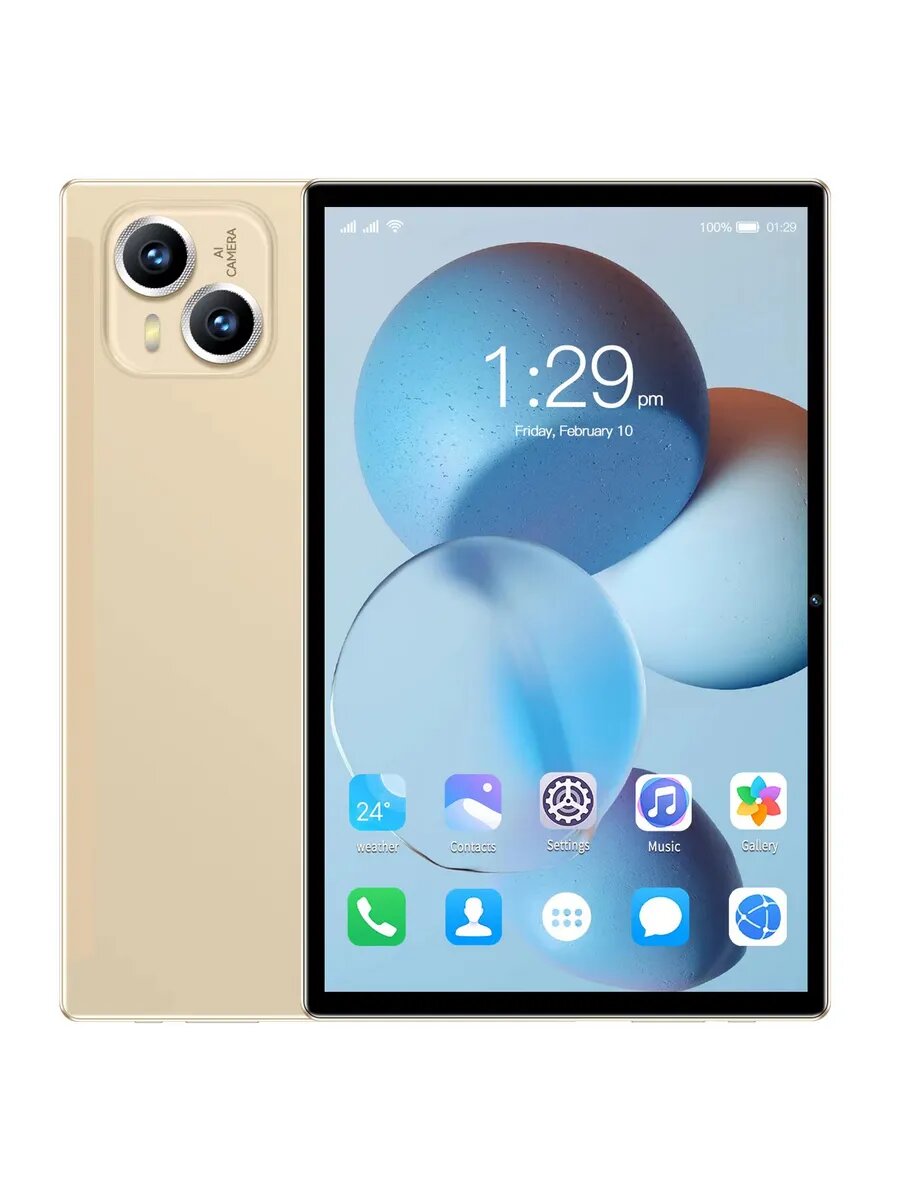 Планшетный компьютер с клавиатурой 8+512GB С клавиатурой с SIM картой и стилусом