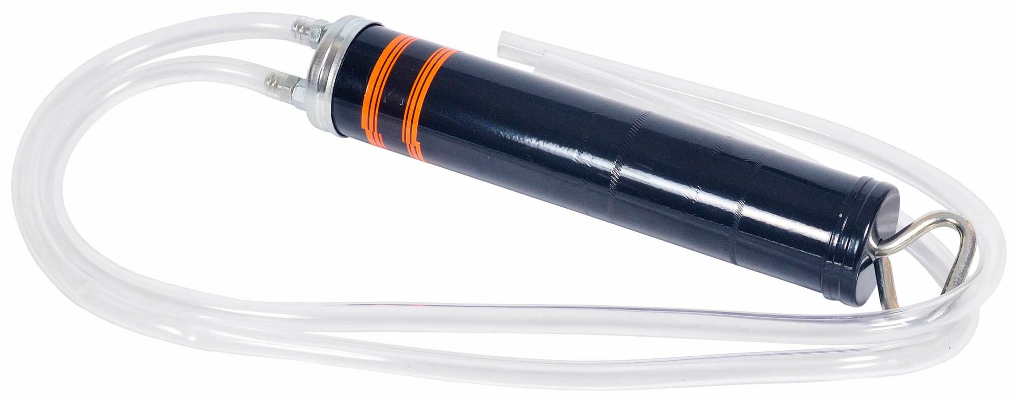 Шприц для перекачки масла двойного действия 500 мл (шланг ПВХ- 2шт. L-1м) (АвтоDело)