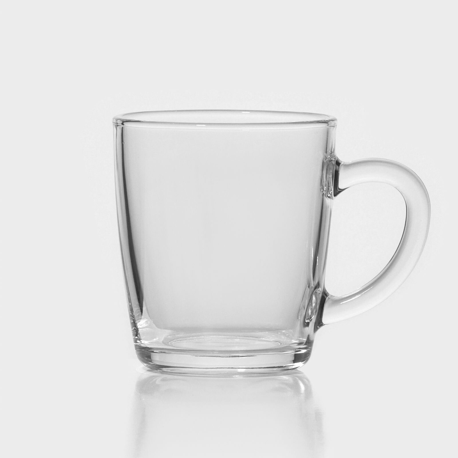 Кружка Pa abah e Basic 350 мл стекло прозрачная 2 шт