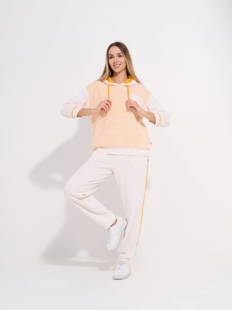 Комплект одежды DNZ, размер L, оранжевый/белый