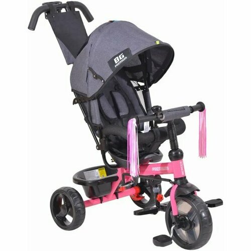 Трехколесный велосипед Werter Berger PREMIUM XG7341-T16ZC розовый
