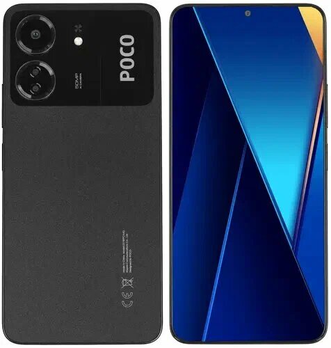 Смартфон POCO C65 8/256 ГБ , Dual nano SIM, черный